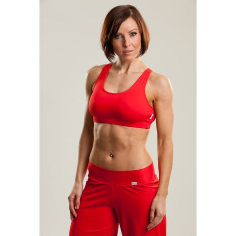 Step n Pump SP299 Fan Shape Back Crop Top