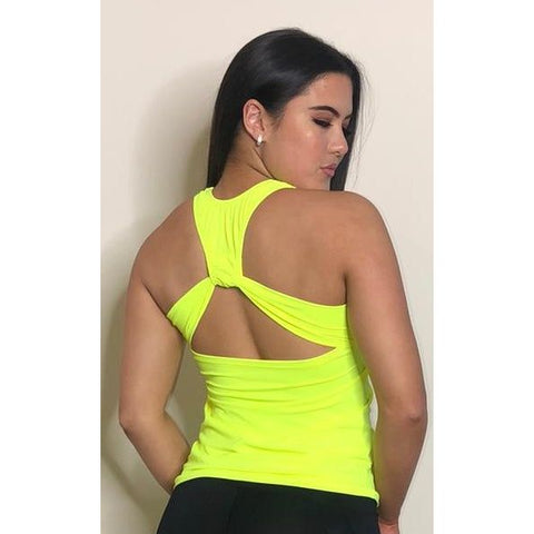 Step n Pump SP297 Loop Detail Vest Top With Support (Multiple Colours to Choose From)