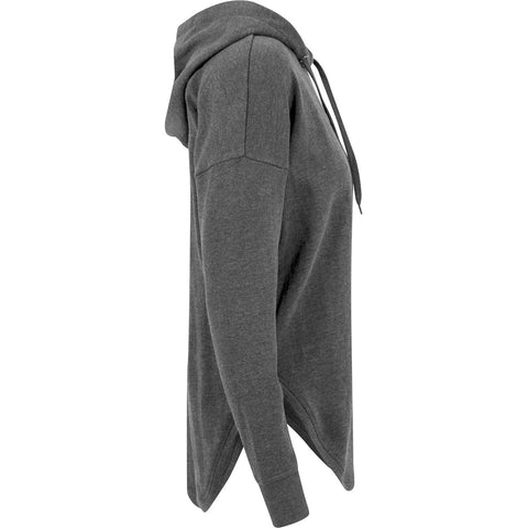 Step n Pump Essentials Loose Charcoal Grey Terry Hoodie