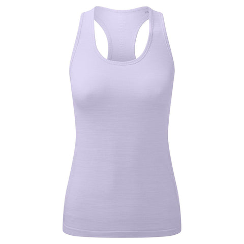 Step n Pump Essentials Pastel Lilac Seamless 3D Fit Racer Back Vest Top