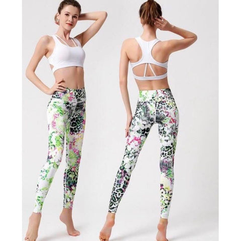 Stepnpump Exclusive Tropical Forest Leggings
