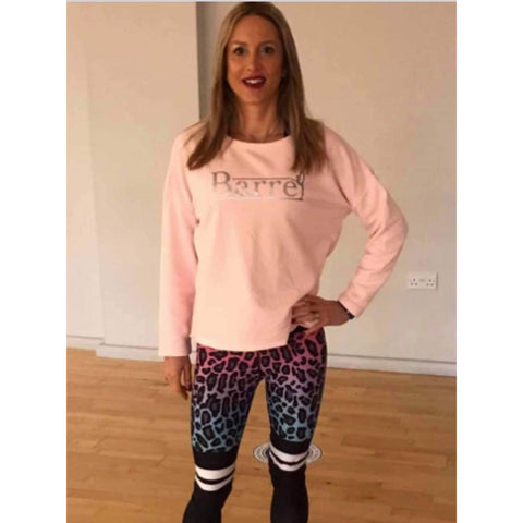 Step n Pump Essentials Luxe Baby Pink- Silver  Barre Top