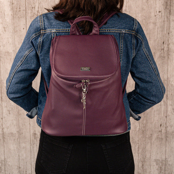 Mia Tui Aubergine Maya Back Pack – StepNPump