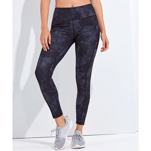 Step n Pump Essentials Acid Washed Recycled Performance Leggings With Pockets