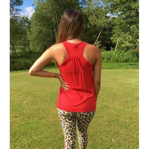 Step n Pump Essentials Plain Flowy Vest Tops (Choose Your Colour)