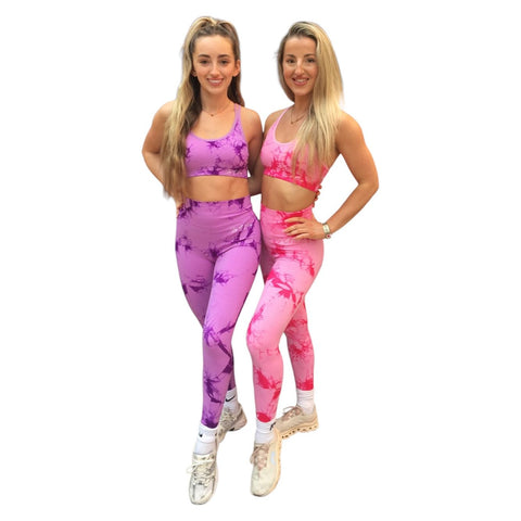 Stepnpump Exclusive Pastel Tie Dye Leggings