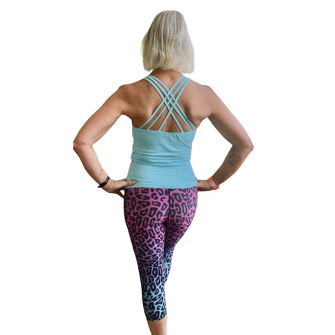 Step n Pump SP100 Spaghetti Strap Cross Back Cami (Choose Your Colour)