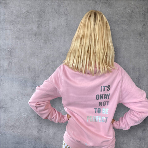 Step n Pump Essentials Perfectly Imperfect - It's Okay Not To Be Perfect Hoodies (Choose Your Colour)