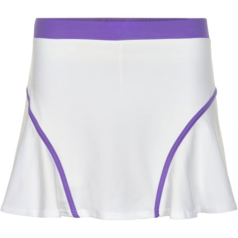 Pure Lime 7226 Flippy Skort - White/Purple