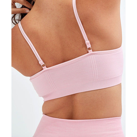 Step n Pump Essentials Pastel Baby Pink Seamless Bra