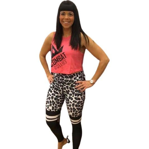 Combat Dollies Pink Cropped Vest