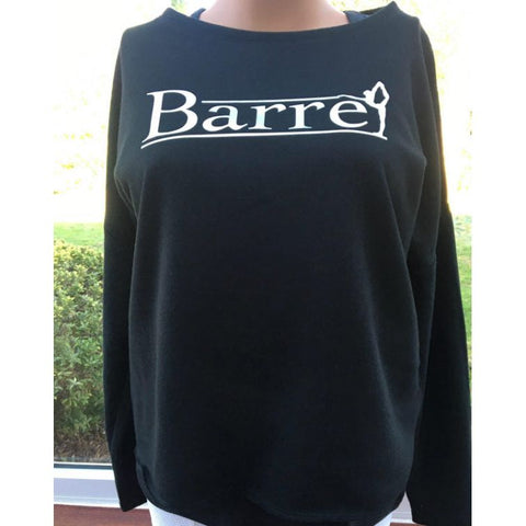 Step n Pump Essentials Luxe Black- Silver  Barre Top