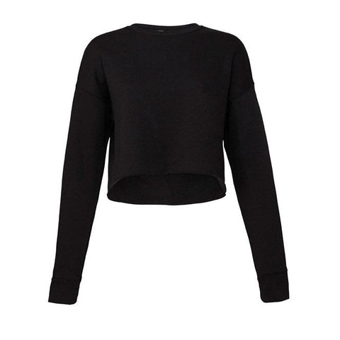 Project Possible Embroidered Cropped Sweat Top