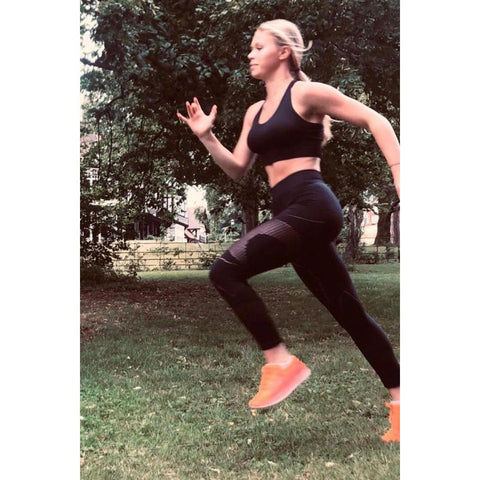 Stepnpump Essentials Black Seamless Padded Crop Top