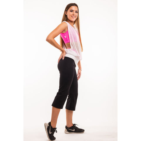 Step n Pump SP296A Mesh/Net Tabbard Dance Top.