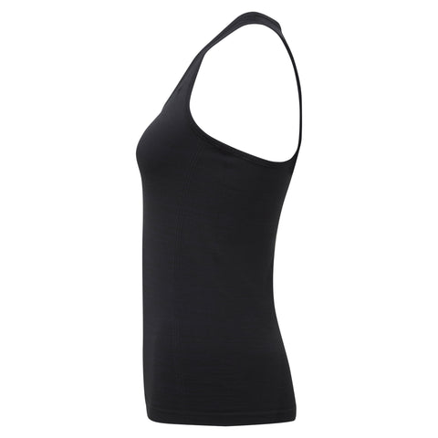 Step n Pump Essentials Classic Black Seamless 3D Fit Racer Back Vest Top