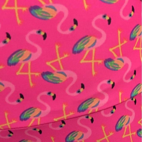 Posto9 Shanti Pink Flamingo Yoga Bra