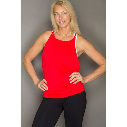 Step n Pump SP317 Loose Cami With Back Panel (Choose Your Colour)