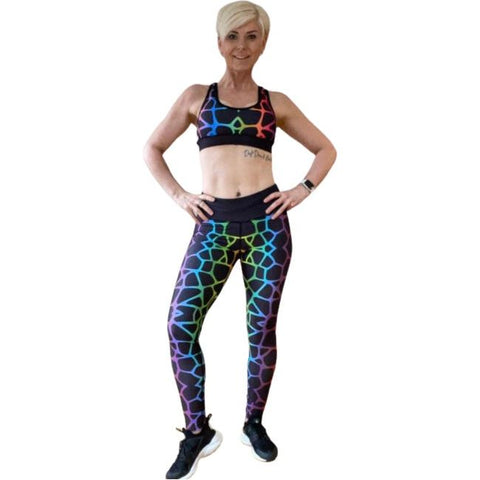 Combat Dollies Exclusive Giraffe Fitness Leggings
