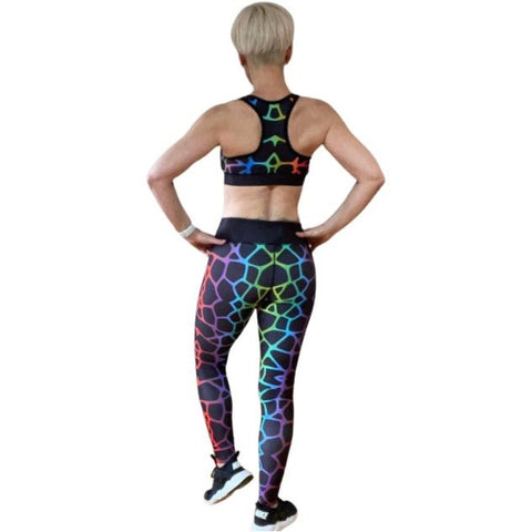 Combat Dollies Exclusive Giraffe Fitness Leggings