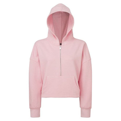 Step n Pump Essentials Pink Half Zip Hoodie