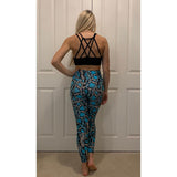Posto9 Gisele Sedona Turquoise Snake print