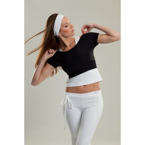 Step n Pump SP304 Layering Top With Short Sleeves