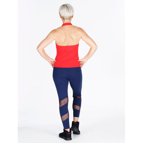 Step n Pump SP116 Long Halterneck Vest (Choose Your Colour)