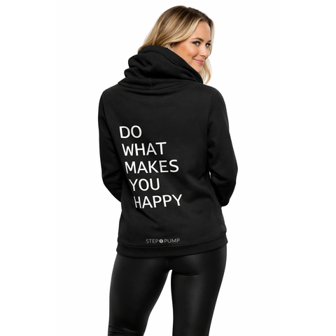 Step n Pump Essentials Unisex Happiness - Do What Makes You Happy Hoodies (Choose Your Colour)
