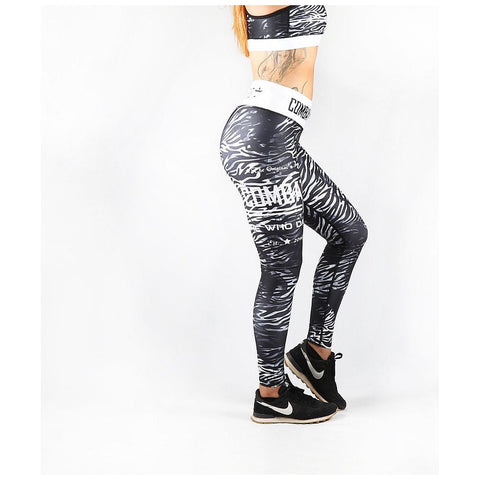 Combat Dollies Wild Smoke Fitness Leggings