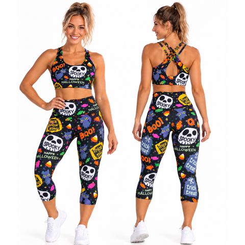 Step n Pump UV Reactive Sweet & Spooky Capri   1 x M in stock)