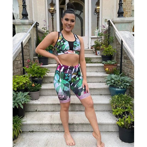 Combat Dollies Botanic Sports Bra