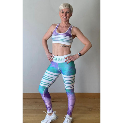 Combat Dollies Smoking Candy Sports Bra