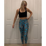 Posto9 Gisele Sedona Turquoise Snake print