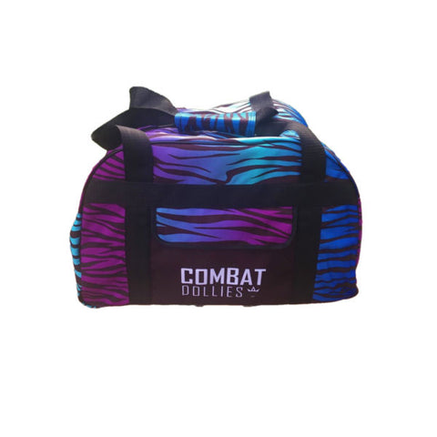 Combat Dollies Blue Zebra Sports Bag