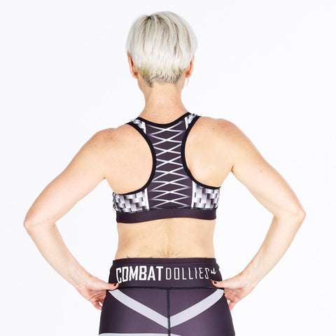 Combat Dollies Carbon Steel Sports Bra
