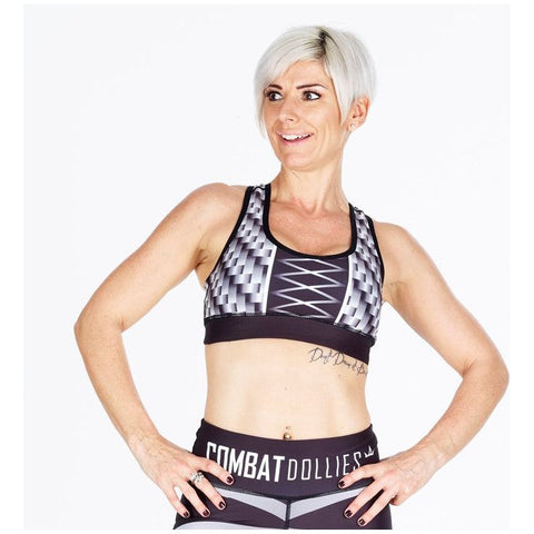 Combat Dollies Carbon Steel Sports Bra