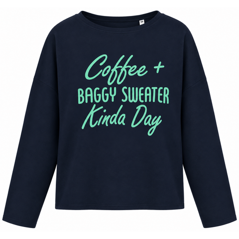 Step n Pump Essentials  Coffee & Baggy Sweater Kinda Day Top (Choose Your Colour)