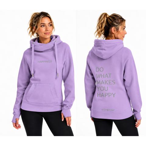 Step n Pump Essentials UNISEX Happiness Hoodie- Do What Makes You Happy  (Choose Your Colour)