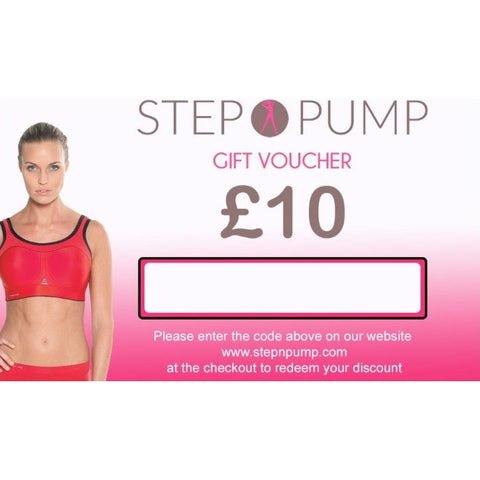 Step n Pump £10 Gift Voucher