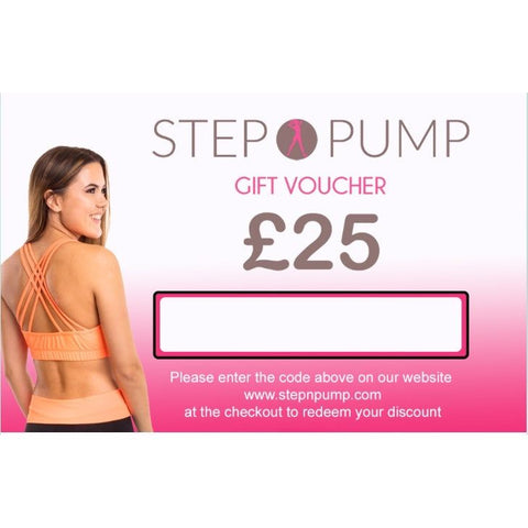 Step n Pump £25 Gift Voucher