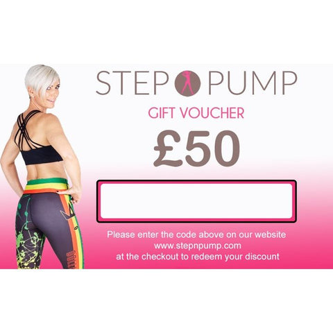 Step n Pump £50 Gift Voucher