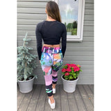 Step n Pump Exclusive Long sleeve Black Crop Top