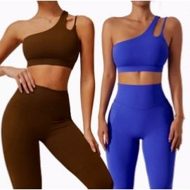Step n Pump Exclusive Asymmetrical Crop Top With Removable Pads (Choose Your Colour)