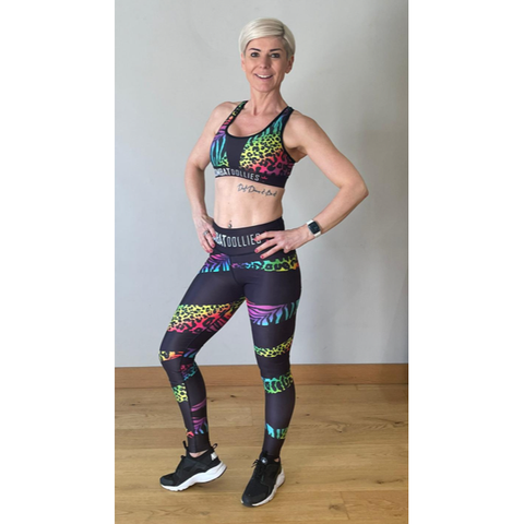 Combat Dollies Multi-Print Fitness Leggings