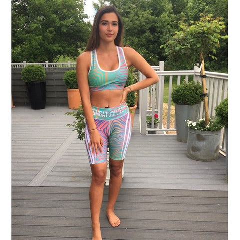 Combat Dollies Holographic 8 Inch Shorts