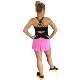 Step n Pump Exclusive Ultra Soft Black Top with Built In Supportive Bra Top