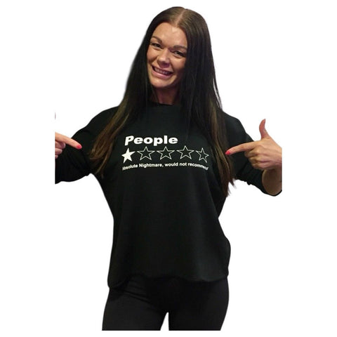Step n Pump Exclusive People 1 Star Review Sweat Top