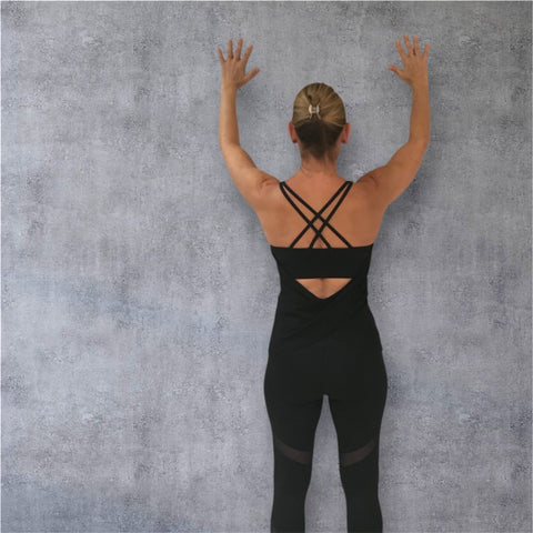 Step n Pump Exclusive Ultra Soft Black Top with Built In Supportive Bra Top