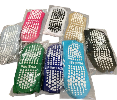 Step n Pump Essentials PilatEASE Non Slip Gripper Socks (Choose Your Colour)